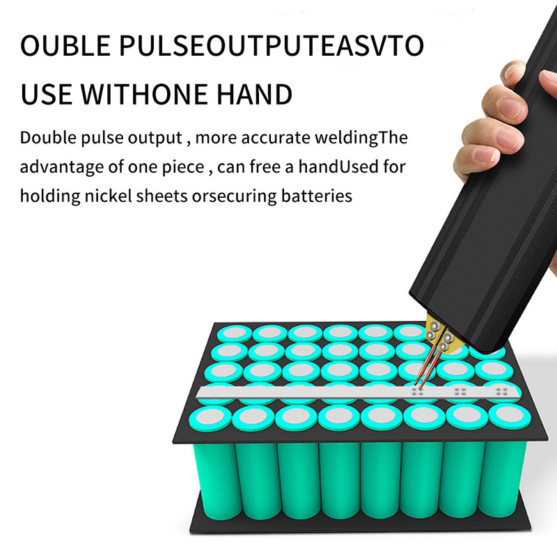 DIY prijenosni ručni baterijski točkasti zavarivač za litijsku bateriju 18650, zavarivanje trake od nikla i pojasa od nikla