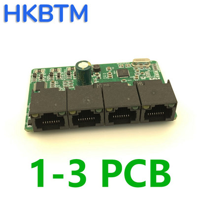 HKBTM 4 portos PoE bővítő Vízálló poe ismétlő az IP port átviteli bővítőhöz POE Switch NVR IP kamerához
