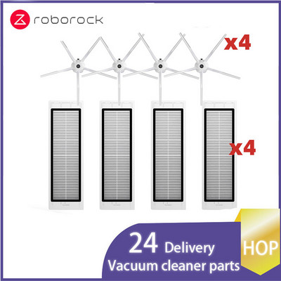 Skirta Xiaomi Roborock S5 Max S50 S55 S5 S6 S6 MaxV S6 Pure E4 E5 roboto dulkių siurblio atsarginėms dalims Pagrindinis šoninis šepetys Hepa filtro šluostė