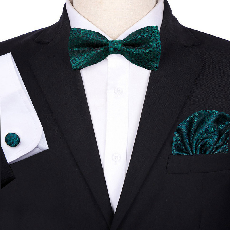 Papion Barbat Nunta Mire Mire Costum coreean Roșu Burgundia Papion bărbați La modă