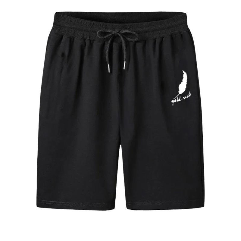 Pantaloni scurți Pantaloni de vară pentru bărbați Pantaloni de trening drepți lați 5 puncte Pantaloni de trening pentru bărbați mărime medie 5 puncte Pantaloni de plajă Pantaloni de sport pentru băieți