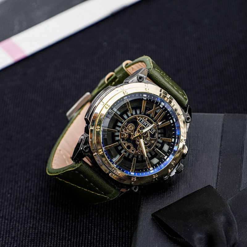 Comerț exterior nou ceas cu cadran mare ceas pentru bărbați de afaceri ceas pentru bărbați casual ceas cu curea de modă ceas cu quartz 