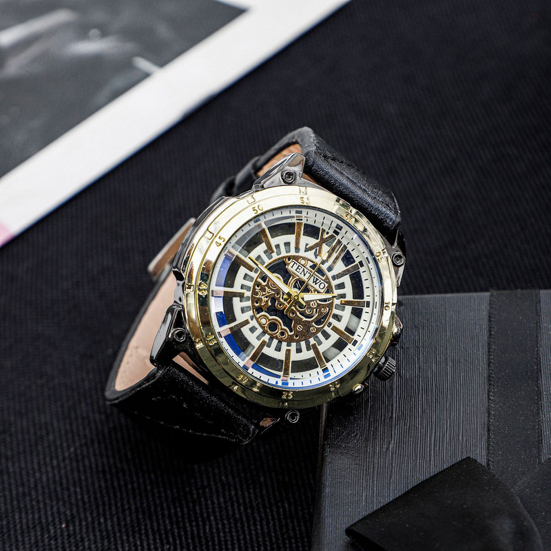 Comerț exterior nou ceas cu cadran mare ceas pentru bărbați de afaceri ceas pentru bărbați casual ceas cu curea de modă ceas cu quartz 