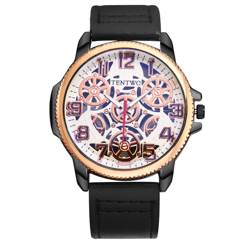 Comerț exterior nou ceas bărbătesc cu cadran mare ceas en-gros fashion business ceas modern individual quartz ceas bărbătesc