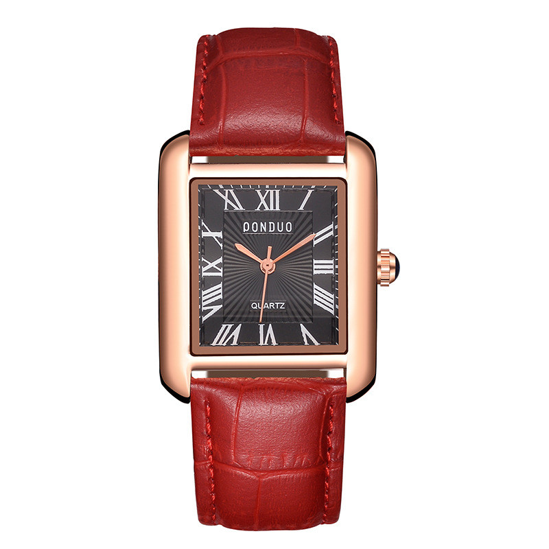 Ceas de cuplu creativ Ceas de modă în stil coreean Ceas de cuarț pentru bărbați, simplu de afaceri, rezistent la apă, vânzare transfrontalieră