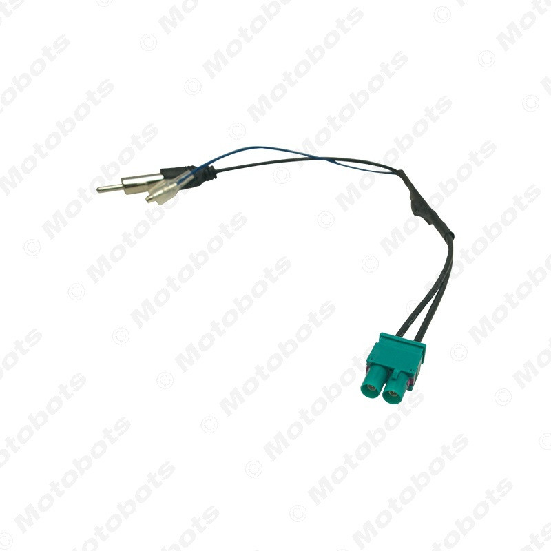 Potrivit pentru amplificatorul de antenă de navigație audio auto Volkswagen dual head FAKRA de conversie a antenei radio