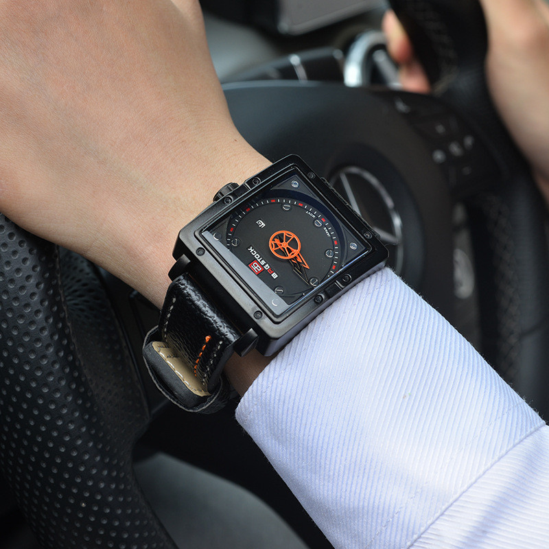 Ceasuri de comerț exterior Ceasuri cu centură Bergstein Ceasuri cu cuarț din sticlă impermeabilă Ceasuri din aliaj de zinc Ceasuri de export cu ridicata