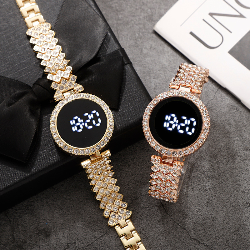 Spot 2023 model nou cu ceas brățară cu diamante LED ceas de damă ceas de nișă la modă ceas britanic cu diamante ceas de damă