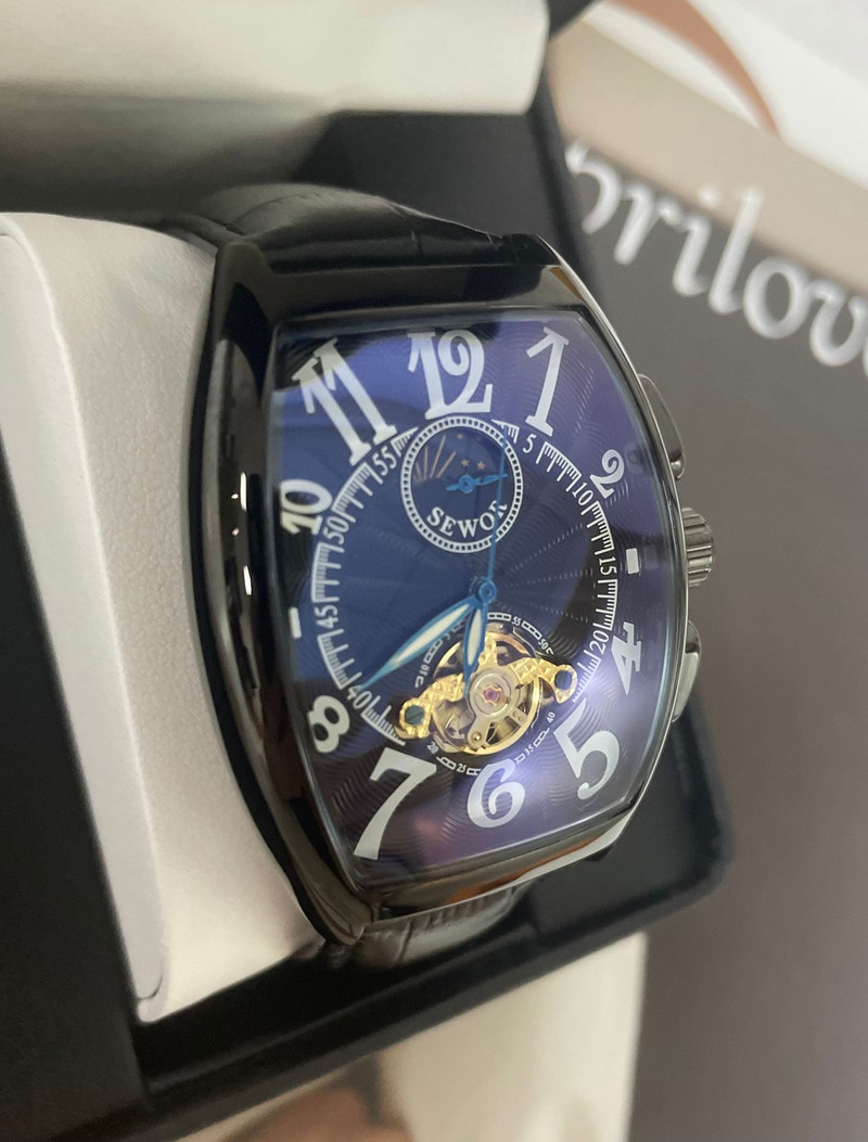 2021, nou ceas mecanic pentru bărbați, impermeabil pentru bărbați, cu centură goală, ceas pentru bărbați, personalizat, pentru bărbați, pentru bărbați