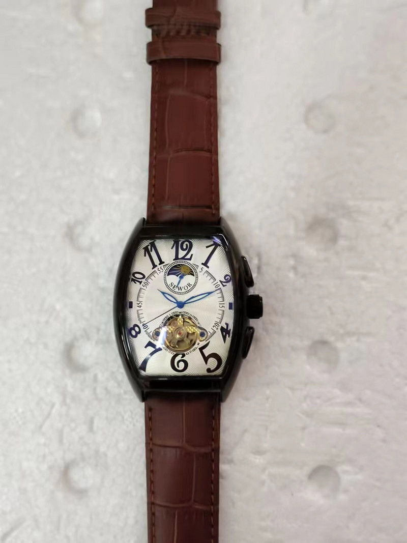 2021, nou ceas mecanic pentru bărbați, impermeabil pentru bărbați, cu centură goală, ceas pentru bărbați, personalizat, pentru bărbați, pentru bărbați