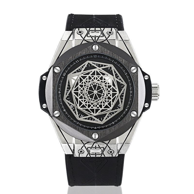 Creative Douyin Hot Model Ceasuri cu ridicata din silicon marca Kingston Ceas individual de modă pentru bărbați Ceas cu quartz rezistent la apă