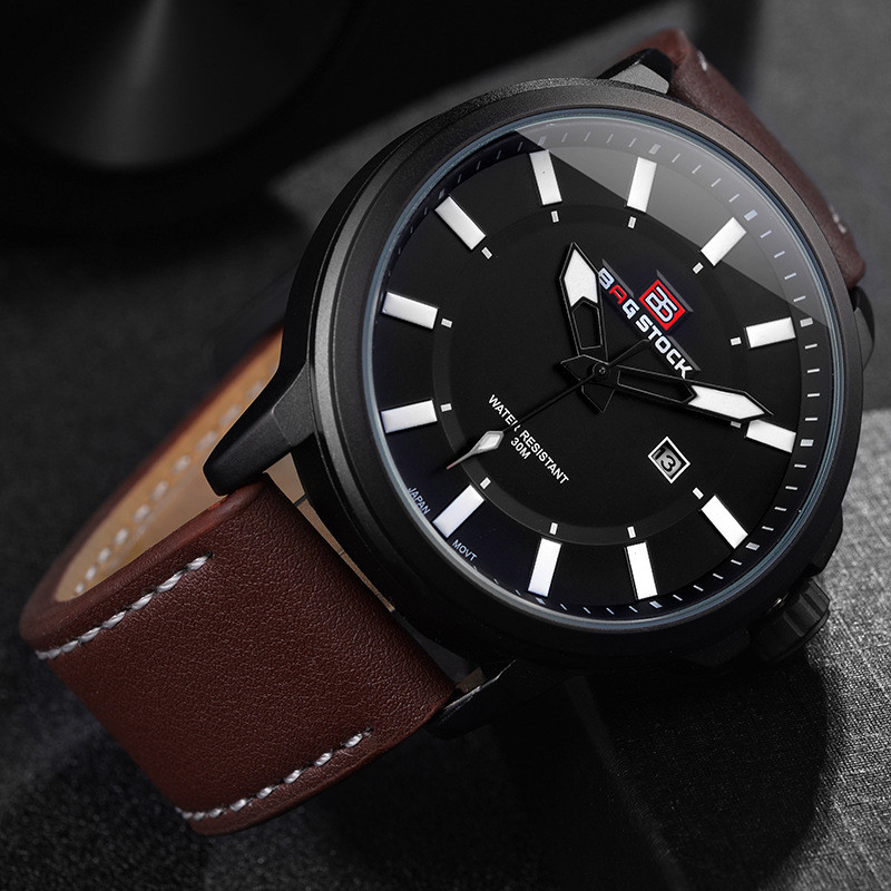 Producator ceasuri moda barbati cu quartz impermeabil ceas curea ceas ceas 