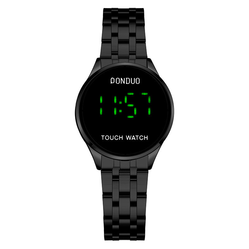 Ceas cu cuarț LED pentru comerț exterior Ceas simplu ocazional pentru damă Model nou Ceas electronic impermeabil, cu o singură cataramă 