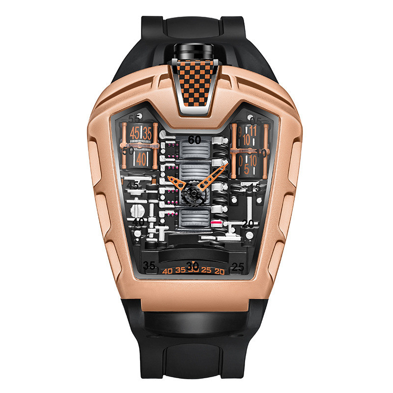 Comerț exterior transfrontalier model fierbinte marca Kingston ceas pentru bărbați modern și personalizat ceas cu quartz din silicon ceas sport pentru bărbați en-gros