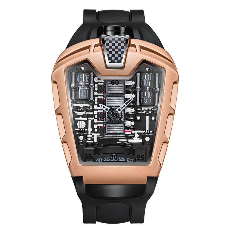 Comerț exterior transfrontalier model fierbinte marca Kingston ceas pentru bărbați modern și personalizat ceas cu quartz din silicon ceas sport pentru bărbați en-gros