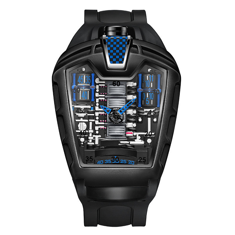 Comerț exterior transfrontalier model fierbinte marca Kingston ceas pentru bărbați modern și personalizat ceas cu quartz din silicon ceas sport pentru bărbați en-gros