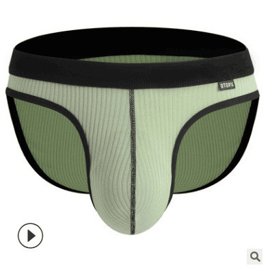 GTOPX MAN Dropshipping Lenjerie de corp sexy pentru bărbați, cu talie joasă, geantă mare, slip U convex