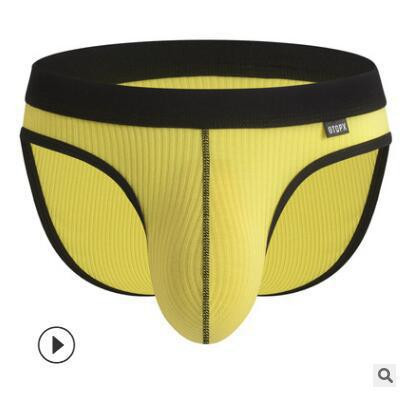 GTOPX MAN Dropshipping Lenjerie de corp sexy pentru bărbați, cu talie joasă, geantă mare, slip U convex