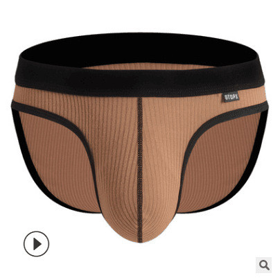 GTOPX MAN Dropshipping Lenjerie de corp sexy pentru bărbați, cu talie joasă, geantă mare, slip U convex