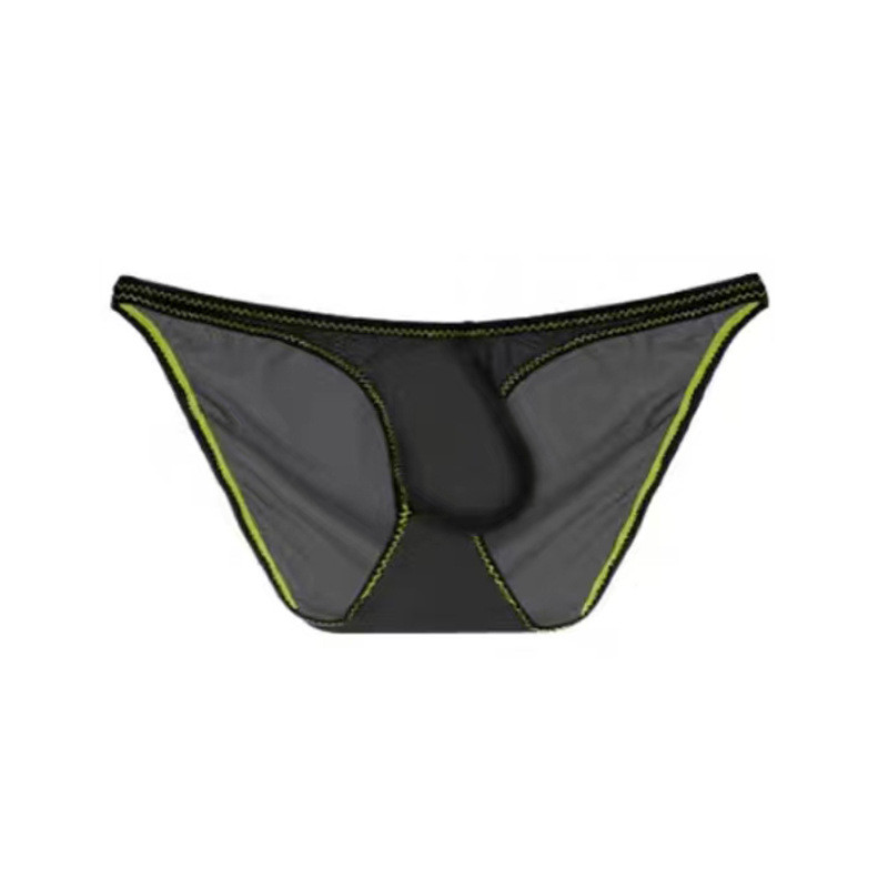 Slip pentru bărbați în stil japonez, ultra subțire, subțire, sexy, mărime mare, slip confortabil din mătase de gheață