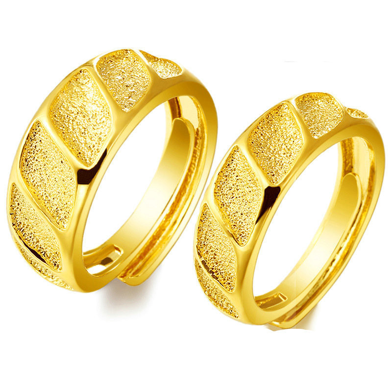 Inel, același stil ca și modelul de cuplu, inele placate cu alamă pentru bărbați și femei, inele dragon și phoenix