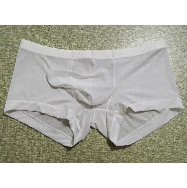 Tongbiao real shot lenjerie de corp pentru bărbați din mătase de gheață trunchi de elefant boxer pistol depozit de separare a ouălor set pantaloni scurți jj pentru bărbați en-gros