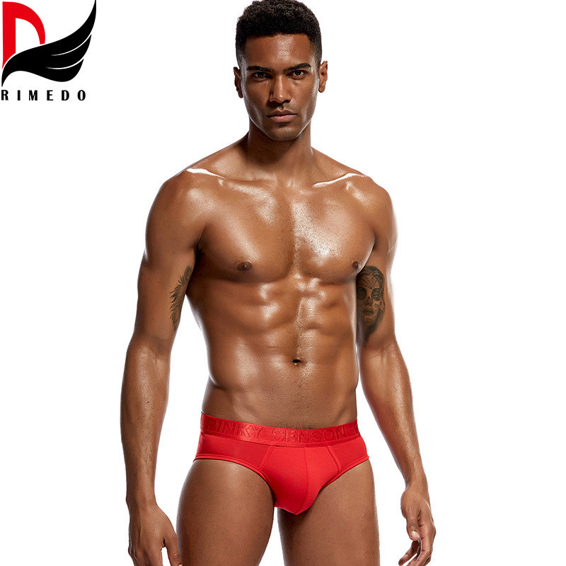 Lenjerie Lenjerie pentru bărbați Nouă Lenjerie intima modală cu talie joasă Slip de culoare uni