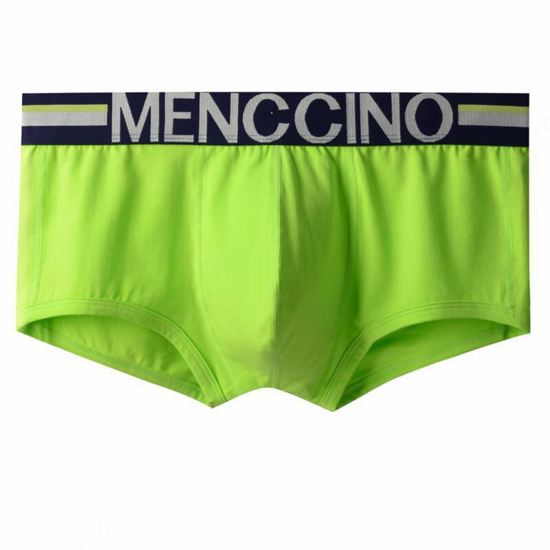 MENCCINO nauji vyriški apatiniai seksualūs ploni madingi vyriški apatiniai sportiniai jaunimo boksinės kelnaitės žemu juosmeniu
