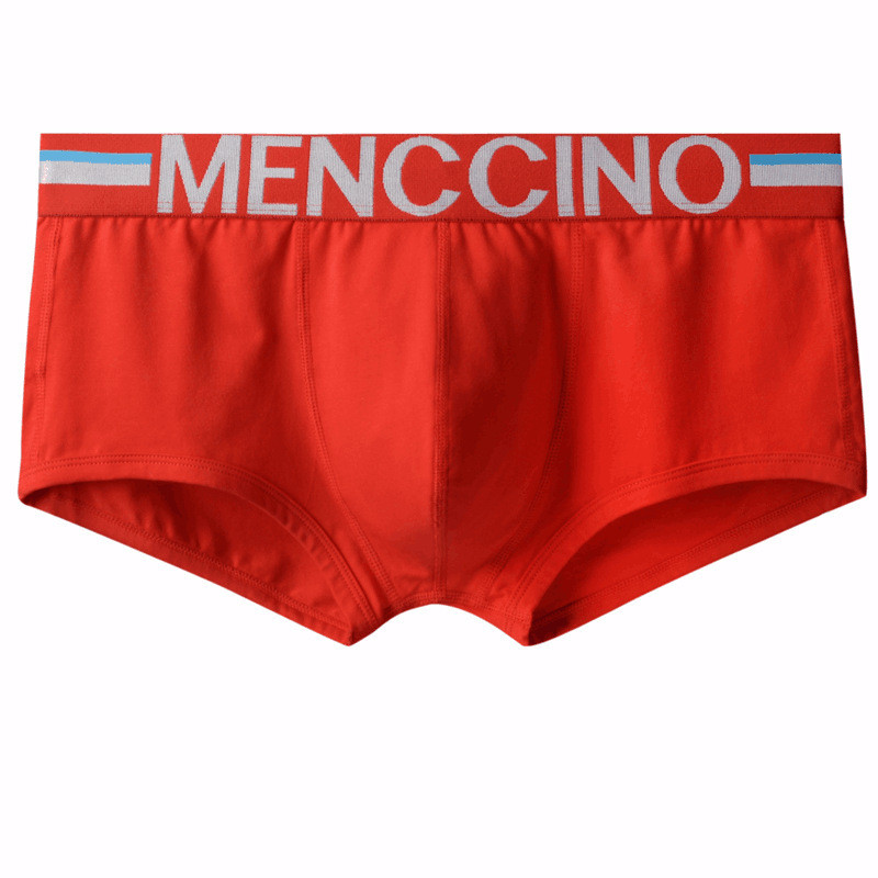 MENCCINO nauji vyriški apatiniai seksualūs ploni madingi vyriški apatiniai sportiniai jaunimo boksinės kelnaitės žemu juosmeniu