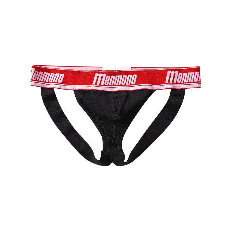 Seksi modne muške tange s dvostrukom guzom koje otkrivaju bokove od čistog pamuka 