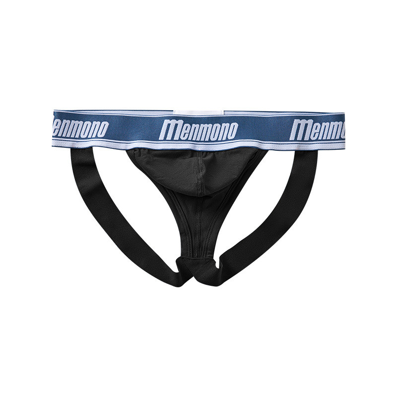 Seksi modne muške tange s dvostrukom guzom koje otkrivaju bokove od čistog pamuka 