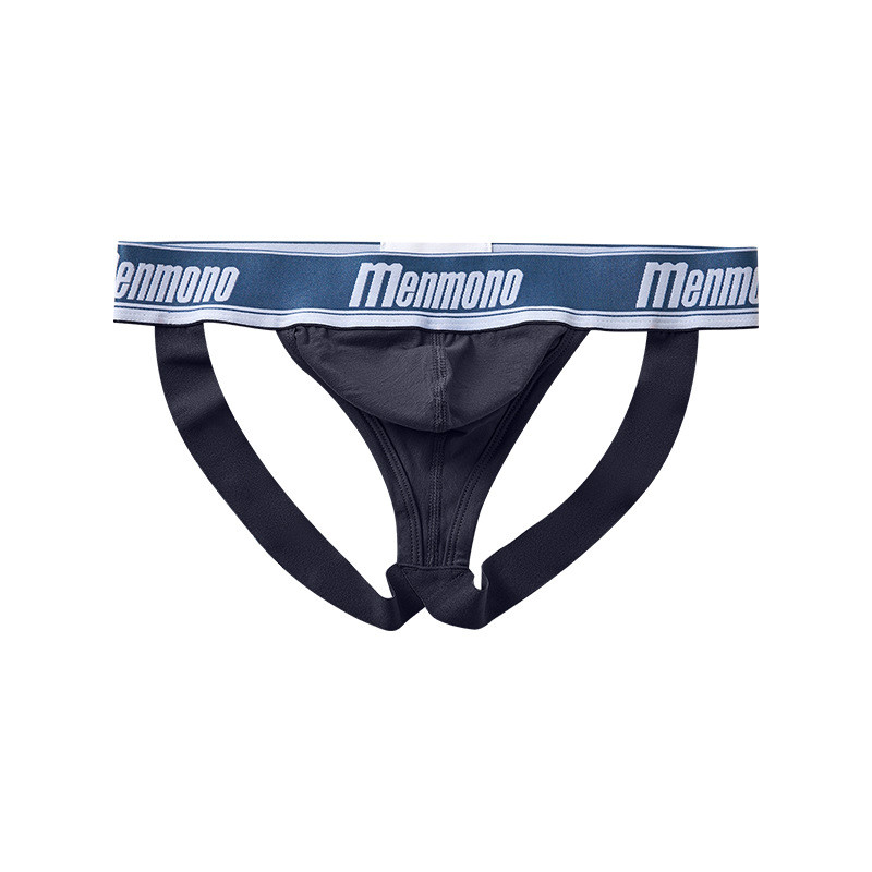 Seksi modne muške tange s dvostrukom guzom koje otkrivaju bokove od čistog pamuka 