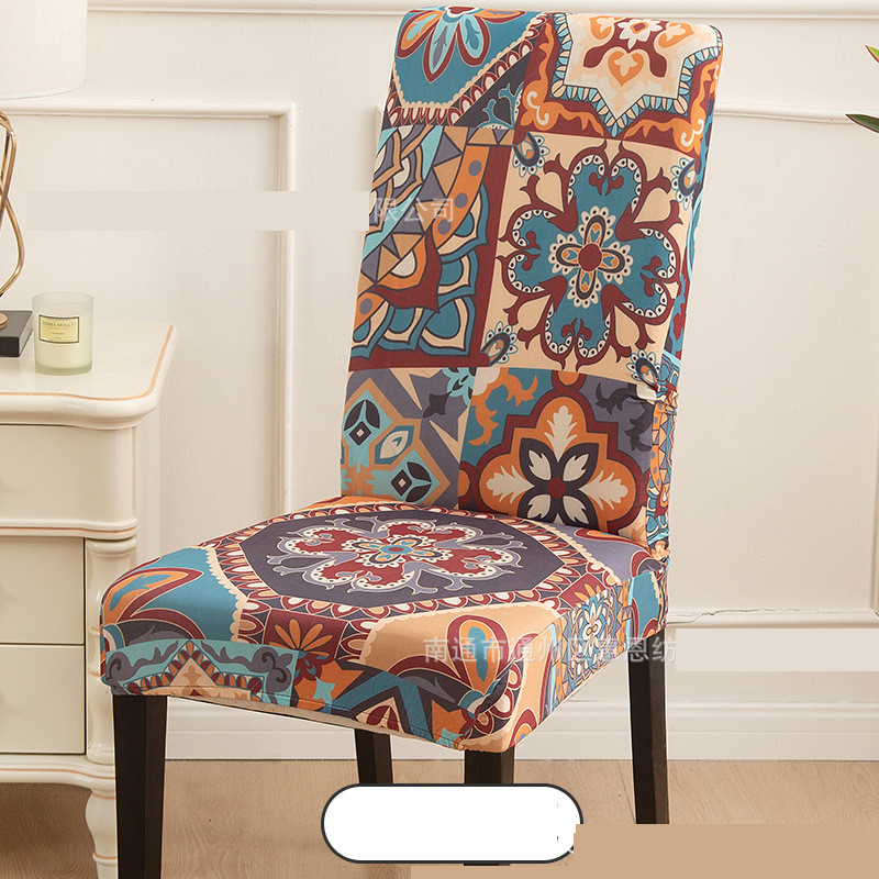 Four Seasons Hotel Home Elastinis kėdės užvalkalas restoranas vientisas komplektas elastinga kėdės pagalvėlė Moderni paprasta kėdės užvalkalas