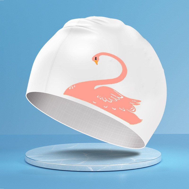 Haihidao Swimming Cap Silicone Cap BuLe Plus Size Long Hair Γυναικεία αδιάβροχη αντιολισθητική σιλικόνη Εργοστασιακή άμεση πώληση