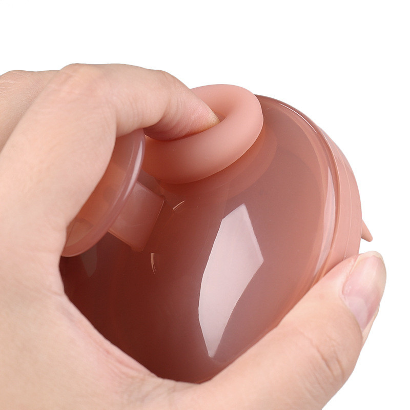 Įmontuotas dozatorius Šampūno šepetėlis Masažo šukos plaukų šveitiklis Galvos galvos masažas Silikoninis galvos odos masažo šepetys