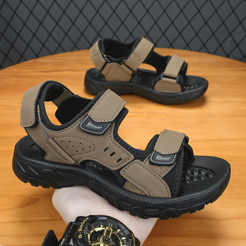 Uued suvised poiste sandaalid Moodsad Laste Sandaalid Vabaajaspordi Rannajalatsid õues, suured õues