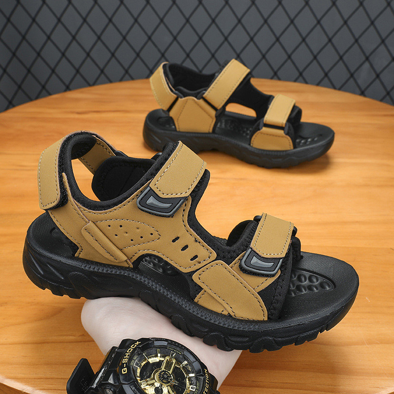 Uued suvised poiste sandaalid Moodsad Laste Sandaalid Vabaajaspordi Rannajalatsid õues, suured õues