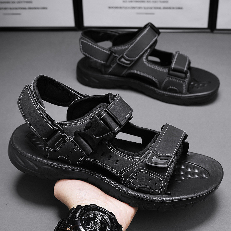 Uued suvised poiste sandaalid Moodsad Laste Sandaalid Vabaajaspordi Rannajalatsid õues, suured õues