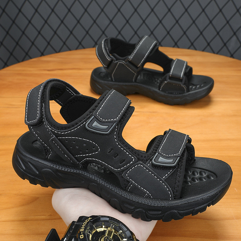 Uued suvised poiste sandaalid Moodsad Laste Sandaalid Vabaajaspordi Rannajalatsid õues, suured õues