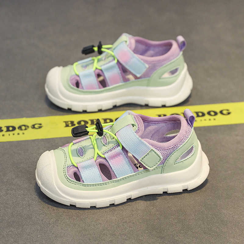 Sandale pentru copii mare plajă anti-coliziune băieți vara 2024 noi pantofi sport de plajă ușoare fete tălpi moi