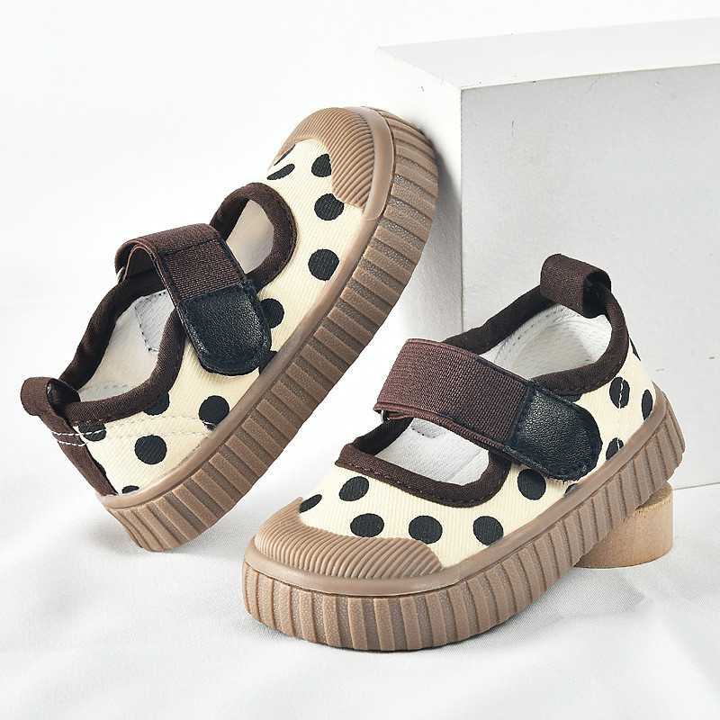Pantofi pentru fetiță, anti-alunecare, talpă moale, primăvară, vară, 1-3 ani, pentru fetițe, pantofi din stofă, pantofi pentru păpuși.