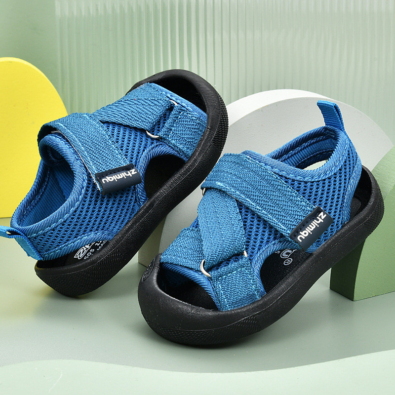 Pantofi noi pentru bebeluși, pantofi de vară pentru bebeluși, pantofi de exterior pentru copii mici, sandale pentru băieți și fete de 1-3 ani, tălpi moi, anti-șoc și anti-alunecare