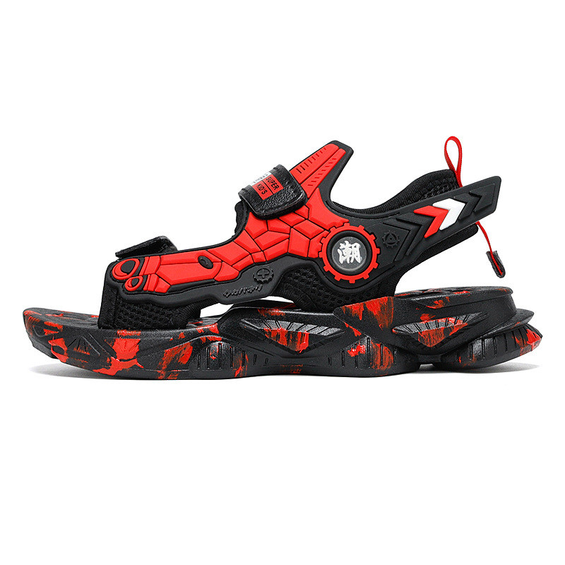 Laste sandaalid suvised uued rannajalatsid Spordiga hingavad takjakingad, libisemiskindlad vabaaja keskmised ja suured lapsed