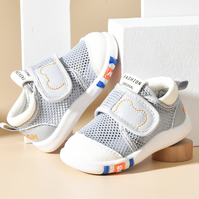 Beebi sandaalid Naiste suvised väikelaste kingad 0 kuni 1-2 aastastele libisemiskindla pehme tallaga jalanõud Võrkjalatsid beebikingad