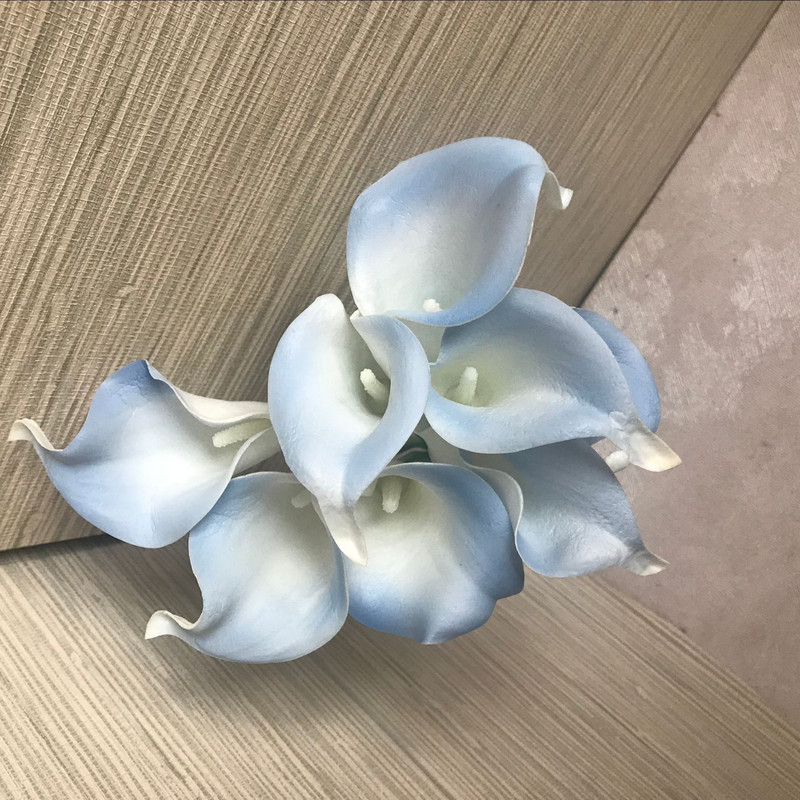  flori artificiale en-gros plante artificiale calla crin floare mini pu calla lily