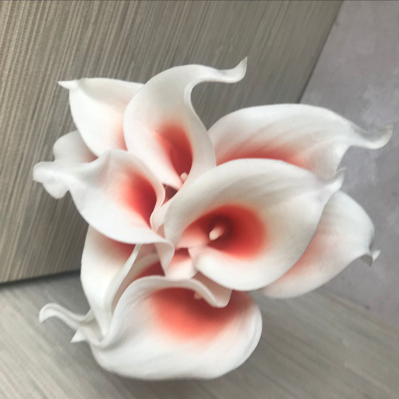  flori artificiale en-gros plante artificiale calla crin floare mini pu calla lily