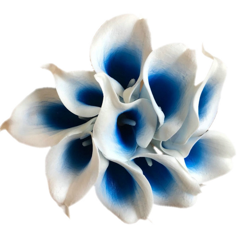  flori artificiale en-gros plante artificiale calla crin floare mini pu calla lily