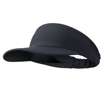 Yucan Hollow Top Visor Marathon τόπλες καπέλο γρήγορου στεγνώματος τρεξίματος Απορροφητικό ιδρώτα Αθλητικό πτυσσόμενο μαλακό καπέλο Εξαιρετικά ελαφρύ και αναπνεύσιμο