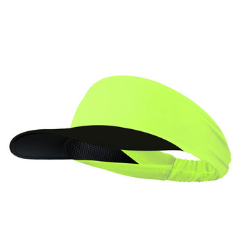 Yucan Hollow Top Visor Marathon τόπλες καπέλο γρήγορου στεγνώματος τρεξίματος Απορροφητικό ιδρώτα Αθλητικό πτυσσόμενο μαλακό καπέλο Εξαιρετικά ελαφρύ και αναπνεύσιμο