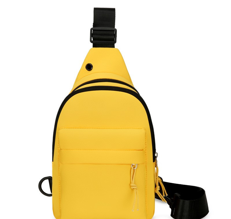 Rinnaga meeste kvaliteetne vetthülgav Oxfordi riidest ühe õlakott Õpilaskott õues vaba aja veetmiseks mõeldud rinnakott